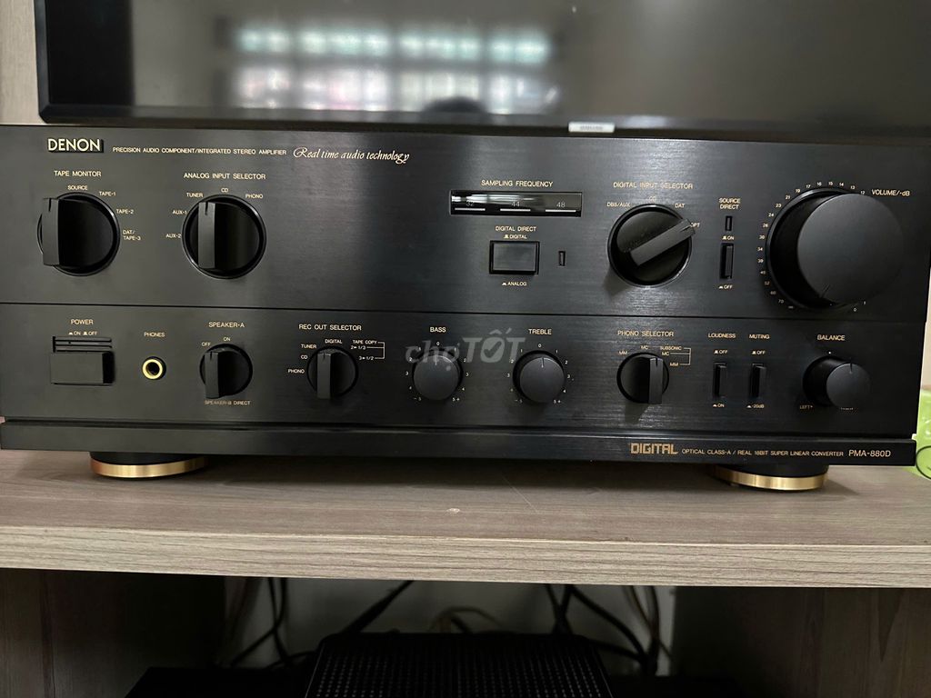 Amply Denon PMA-880D Đen Đã sử dụng. Mua bán Tivi, Âm thanh tại Thành phố Thủ Đức Tp Hồ Chí Minh được đăng bởi Mr No hình 1