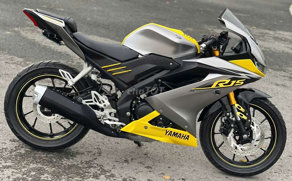 Yamaha R15 V3 Vàng Xám 11000 km. Mua bán Xe máy tại Huyện Long Thành Đồng Nai được đăng bởi Sói hình 7