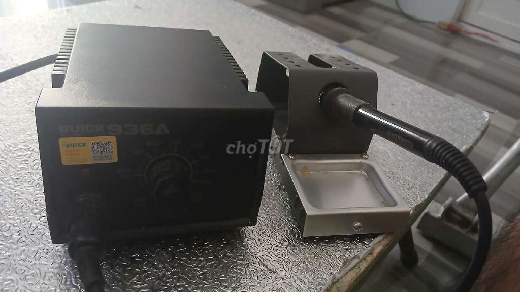 Máy hàn Quick 936A đã sử dụng đầu mỏ hàn nhọn. Mua bán Đồ chuyên dụng, Giống nuôi trồng tại Thành phố Bến Tre Bến Tre được đăng bởi Việt Nguyễn hình 1