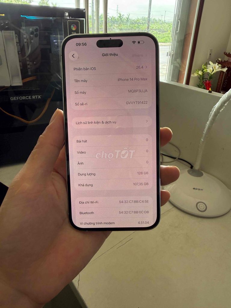 iPhone 14 Pro Max 128GB Bạc Đã sử dụng. Mua bán Điện thoại tại Huyện Thuỷ Nguyên Hải Phòng được đăng bởi Hùng Nguyễn THP store hình 1
