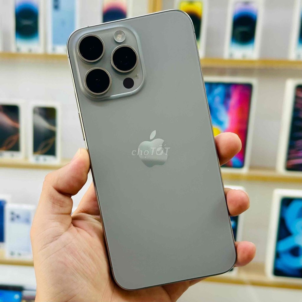 🍎15 PROMAX TỰ NHIÊN 256GB QTẾ MỸ NGUYÊN ZINÁP P87%. Mua bán Điện thoại tại Quận Ninh Kiều Cần Thơ được đăng bởi Nghĩa Trần Mobile hình 1