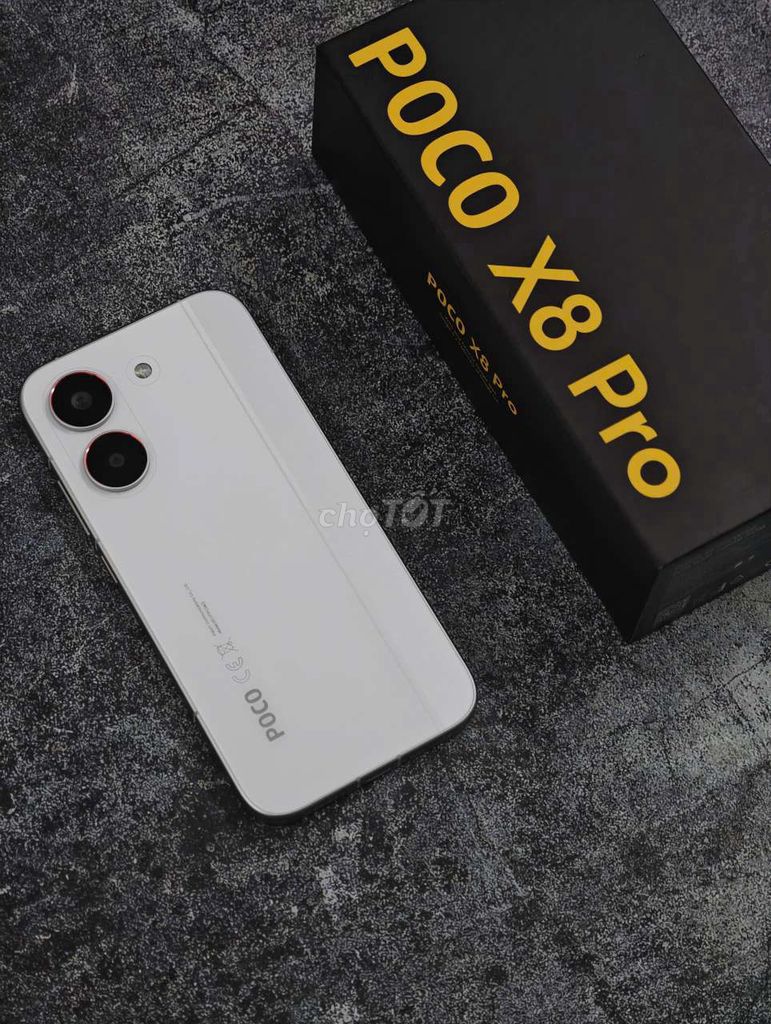 POCO X8 Pro 5G 256GB Trắng Quốc Tế. Mua bán Điện thoại tại Quận Thanh Khê Đà Nẵng được đăng bởi Tú MB hình 1