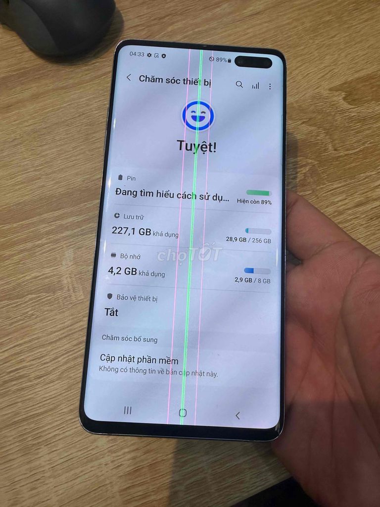 Samsung Galaxy S10 5G 256GB Đen. Mua bán Điện thoại tại Quận Phú Nhuận Tp Hồ Chí Minh được đăng bởi Thanh nam hình 1