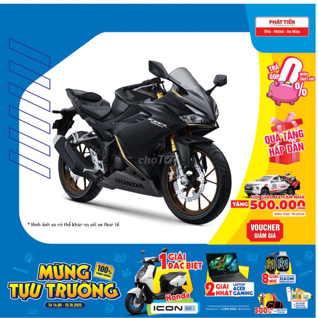 CBR 150R BẢN ĐẶC BIỆT 2023, GÓP 0% Lãi suất. Mua bán Xe máy tại Quận Tân Phú Tp Hồ Chí Minh được đăng bởi Head Phát Tiến hình 1