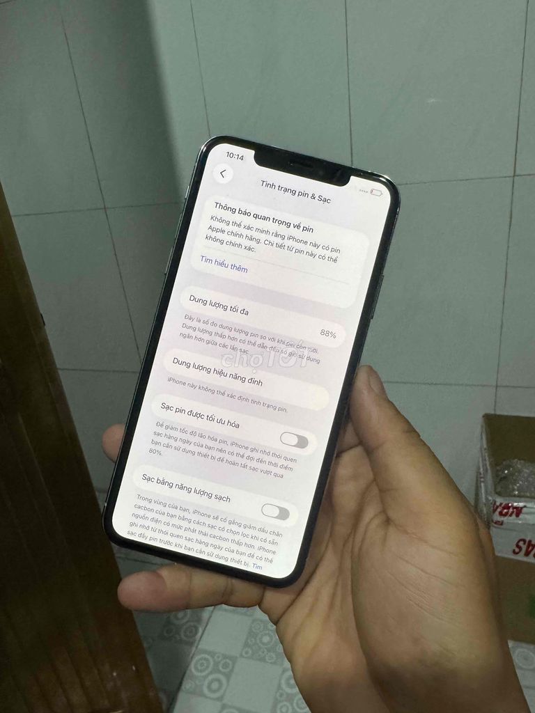 Apple iPhone 11 Pro Max 512GB Đã thay màn hình. Mua bán Điện thoại tại Huyện Châu Thành Tiền Giang được đăng bởi Mua bán dt  hình 1