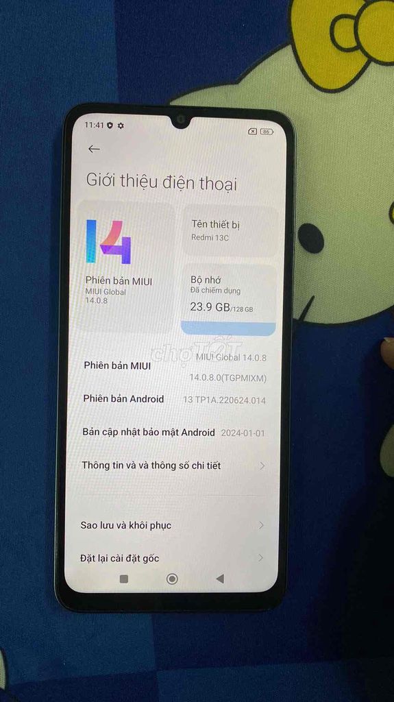 Xiaomi Redmi 13C 128GB Xám. Mua bán Điện thoại tại Quận 12 Tp Hồ Chí Minh được đăng bởi Nguyễn Thanh hình 1