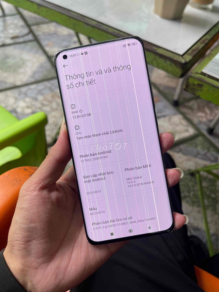 Xiaomi Mi 11 Ultra 12GB Trắng Màn hình sọc. Mua bán Điện thoại tại Quận Ninh Kiều Cần Thơ được đăng bởi Gọi Số Trên Ảnh hình 1
