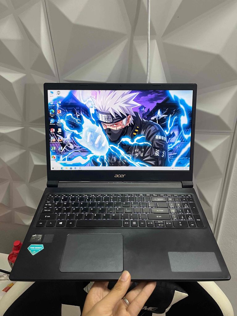 Acer Aspire 7 Gaming R5 5500U card GTX1650. Mua bán Laptop tại Quận Cầu Giấy Hà Nội được đăng bởi VM hình 1