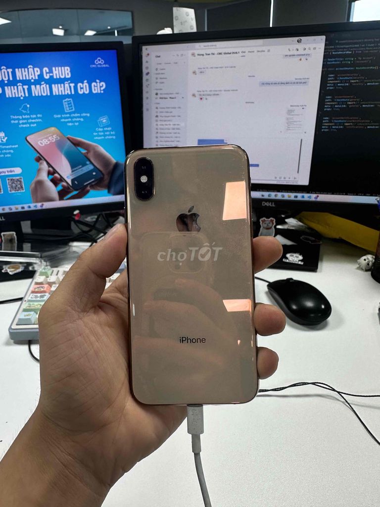 Apple iPhone XS 64GB Vàng Đã sử dụng. Mua bán Điện thoại tại Quận Cầu Giấy Hà Nội được đăng bởi Hoàng quốc Việt  hình 1
