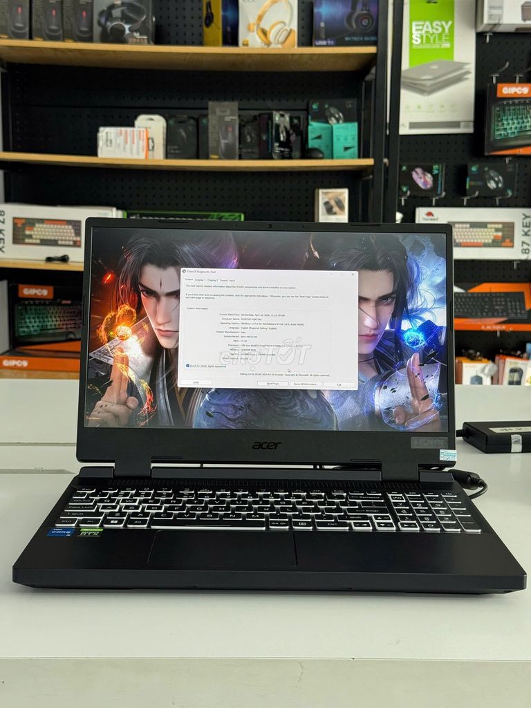 Acer Nitro 5 i5-12500H RTX 3050 Ti giá siêu tốt. Mua bán Laptop tại Thành phố Thủ Dầu Một Bình Dương được đăng bởi TT Bình Dương hình 1