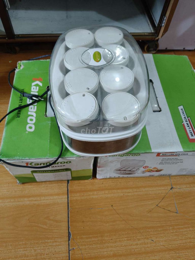 Máy làm sữa chua Kangaroo Trắng Tiết kiệm điện. Mua bán Bếp, lò, đồ điện nhà bếp tại Huyện Củ Chi Tp Hồ Chí Minh được đăng bởi Bang Bang hình 1