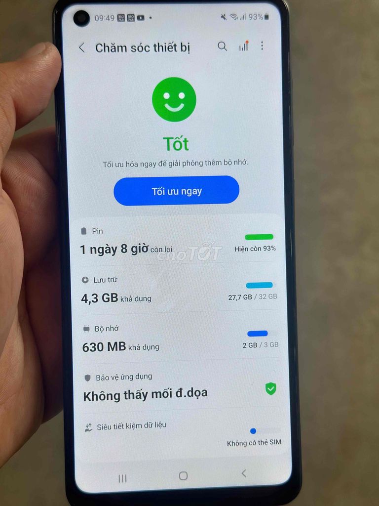 Samsung Galaxy A21s 32GB. Mua bán Điện thoại tại Quận 7 Tp Hồ Chí Minh được đăng bởi Nguyễn Tuấn Nhã hình 1