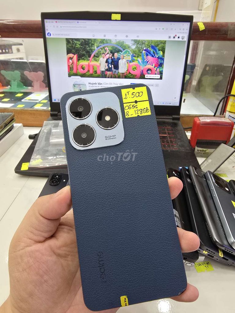 Realme C65S 8GB/128GB Xám Đã dùng. Mua bán Điện thoại tại Thành phố Long Xuyên An Giang được đăng bởi Facebook Cầm Đồ Thúy Vân hình 1