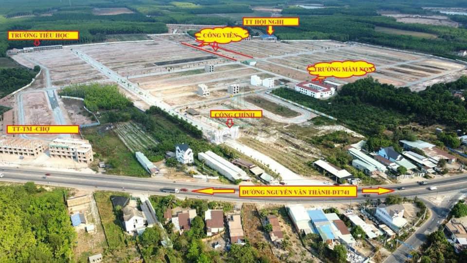 Cần bán đất sổ hồng mặt tiền dt741 đối diện khu công nghiệp Tân Bình