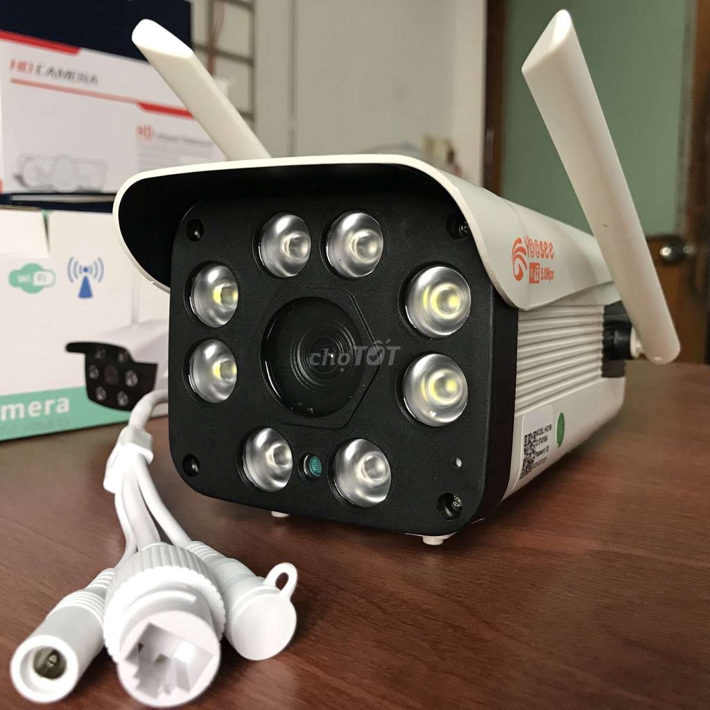Camera Yoosee Trắng 5.0Mpx. Mua bán Máy ảnh, Máy quay tại Quận Tân Phú Tp Hồ Chí Minh được đăng bởi ĐẠI LÝ CAMERA QUAN SÁT hình 1