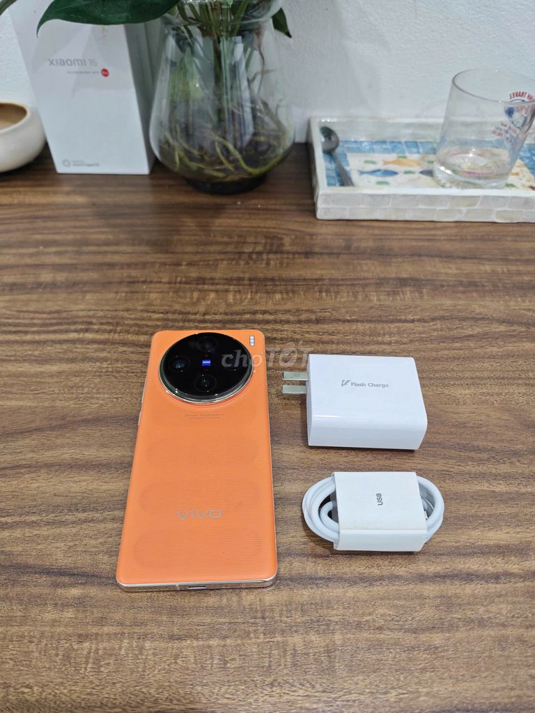 Vivo X100 Pro 5G 16/512 pin 100% sạc 80w có COD. Mua bán Điện thoại tại Quận Hoàng Mai Hà Nội được đăng bởi Trần Ngọc Hiếu hình 1