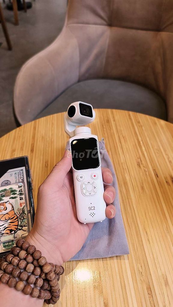 Máy quay Gimbal FETANA 4K Trắng. Mua bán Máy ảnh, Máy quay tại Quận Cầu Giấy Hà Nội được đăng bởi AlexzOzO hình 1