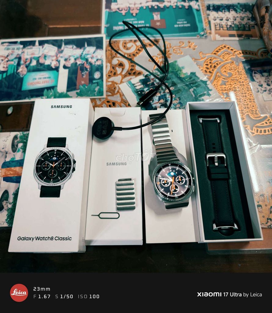 SAMSUNG WATCH 8 CLASSIC BH 8/2026. Mua bán Thiết bị đeo thông minh tại Thành phố Huế Thừa Thiên Huế được đăng bởi Lâm Nguyễn Store Smartphone and Smartwatch hình 1