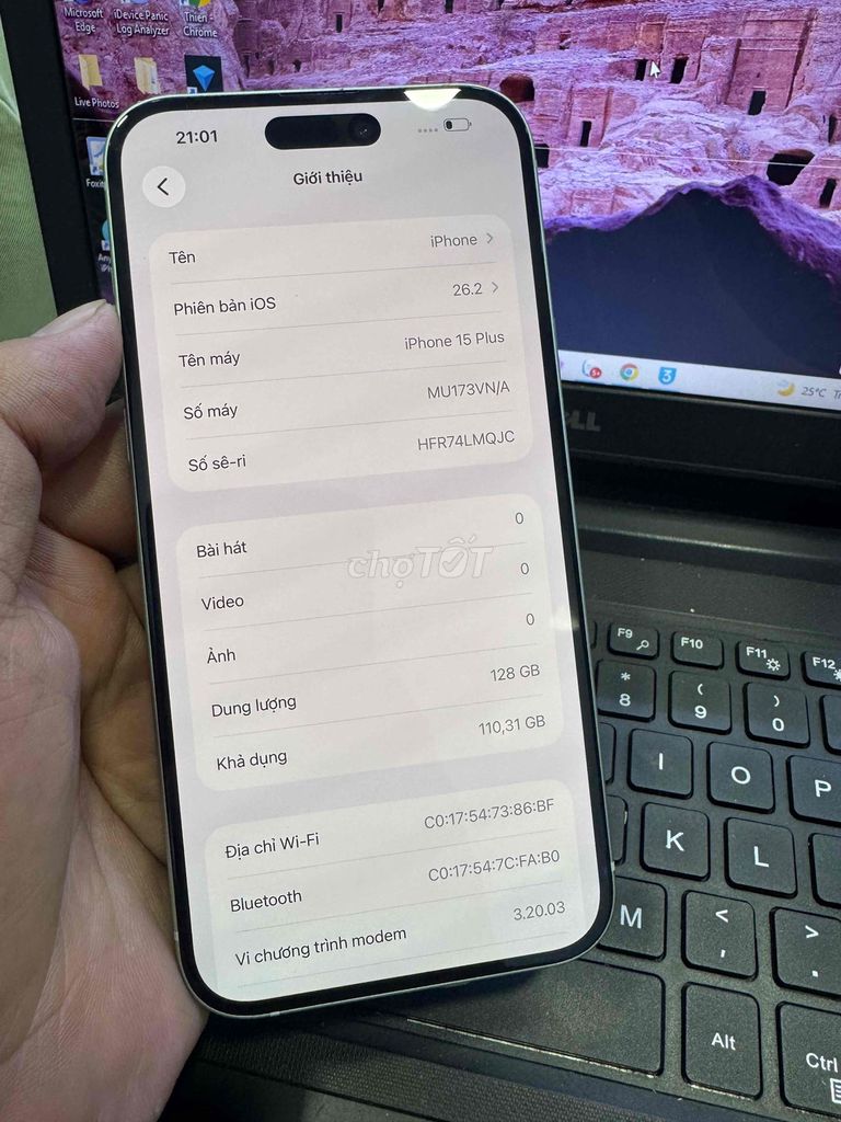 iPhone 15 Plus 128GB Xanh Đã sử dụng. Mua bán Điện thoại tại Quận 6 Tp Hồ Chí Minh được đăng bởi QUỐC THIÊN BÁN GÓP 0 ĐỒNG  hình 1