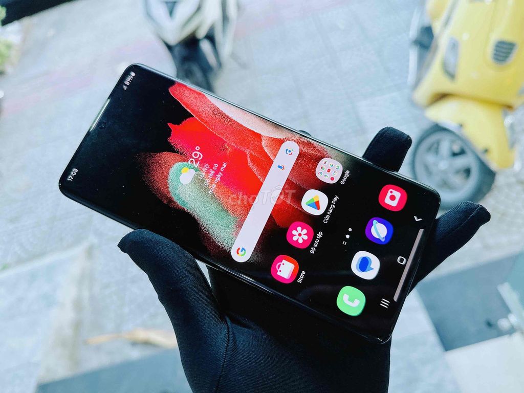 Samsung S21 Ultra 5G 256G bản Hàn 1sim màu đen. Mua bán Điện thoại tại Quận Hải Châu Đà Nẵng được đăng bởi Hoàng Anh Tuấn hình 1
