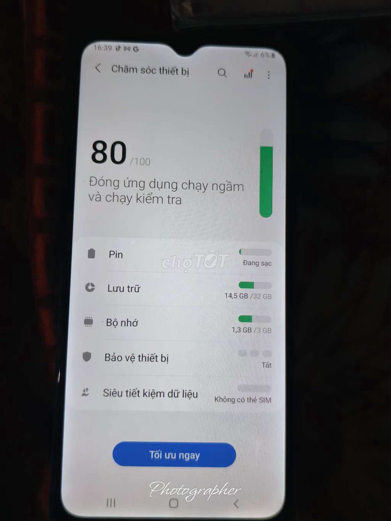 Samsung Galaxy A02 32GB Xanh. Mua bán Điện thoại tại Huyện Tân Yên Bắc Giang được đăng bởi vững lại hình 1