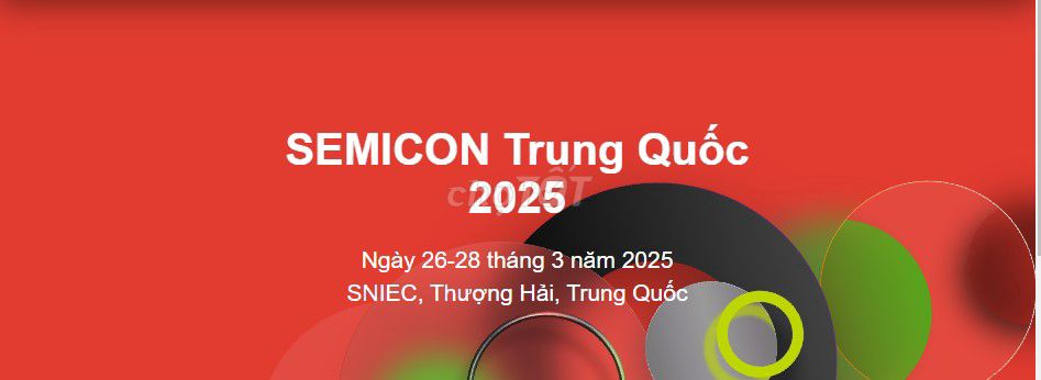 TOUR HỘI CHỢ SEMICON SHANGHAI CHINA 2025