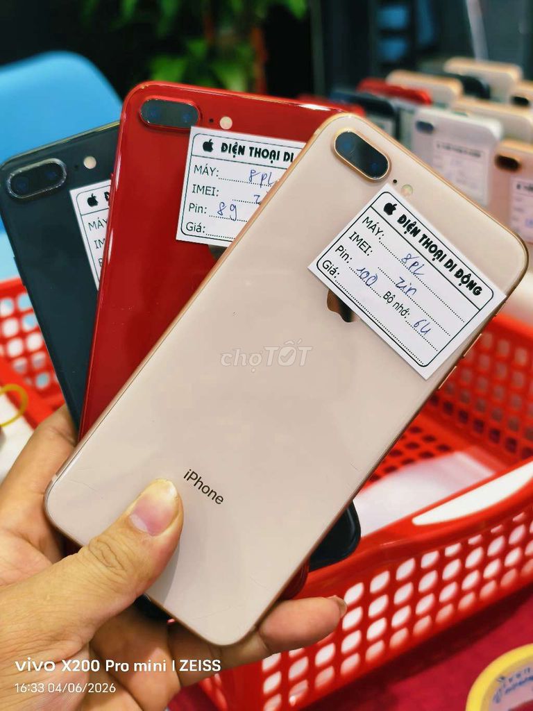 Apple iPhone 8 Plus 64GB quốc tế icloud sạch . Mua bán Điện thoại tại Quận Tân Bình Tp Hồ Chí Minh được đăng bởi Táo Bán Lổ hình 1