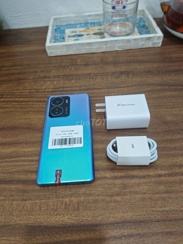 Vivo IQOO Z6 5G 8/256 sạc 80w có ship COD. Mua bán Điện thoại tại Quận Hoàng Mai Hà Nội được đăng bởi Trần Ngọc Hiếu hình 1