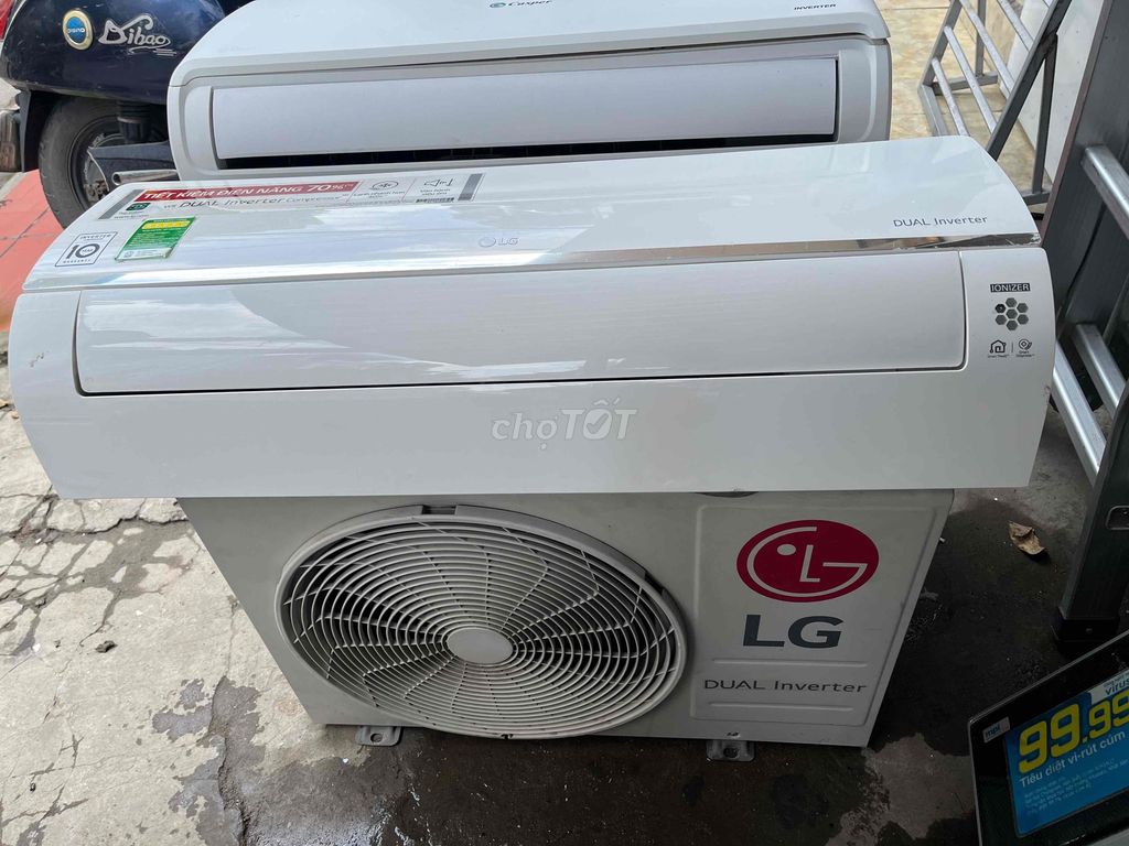 Máy lạnh LG Dual Inverter 9000 BTU Trắng. Mua bán Máy lạnh, điều hoà tại Quận Lê Chân Hải Phòng được đăng bởi điện lạnh vân dương hình 1