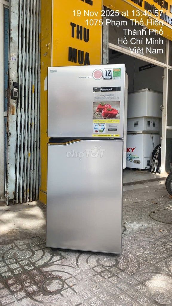 Tủ lạnh Panasonic Inverter 170 lít NR-BA190 zin. Mua bán Tủ lạnh tại Quận 12 Tp Hồ Chí Minh được đăng bởi QUANG PHÁT hình 1