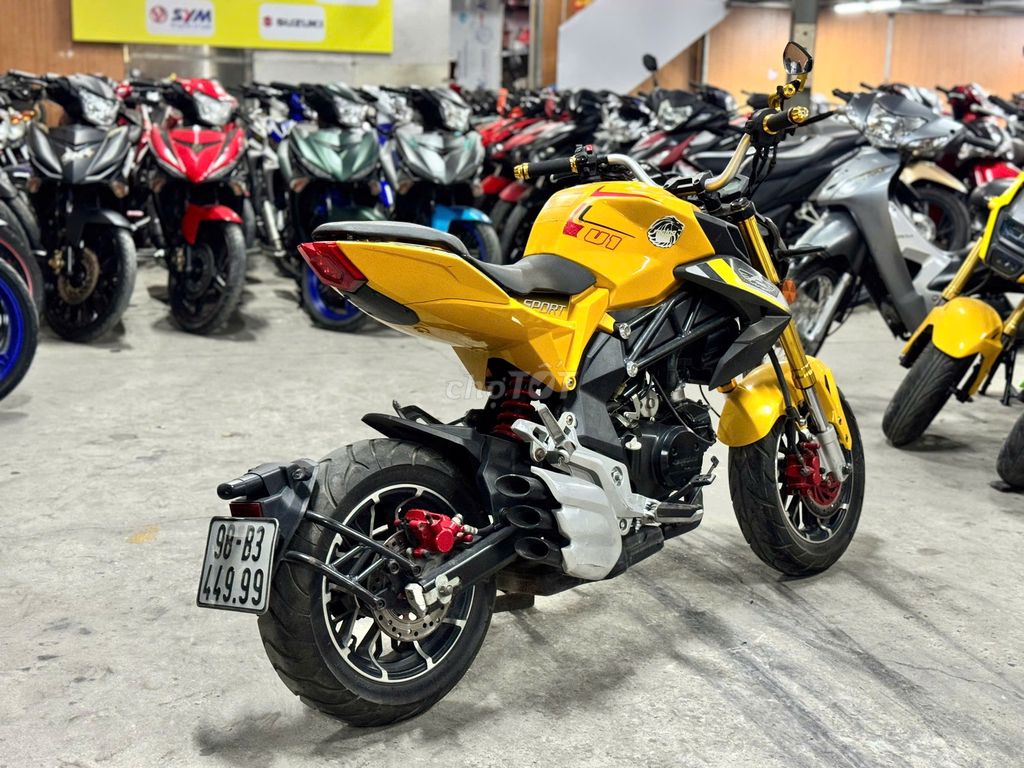 XE MÁYTHANH TÙNG_AGUSTA 110 VÀNG ĐEN CÔN TAY MINI. Mua bán Xe máy tại Quận Nam Từ Liêm Hà Nội được đăng bởi THANH TÙNG hình 3