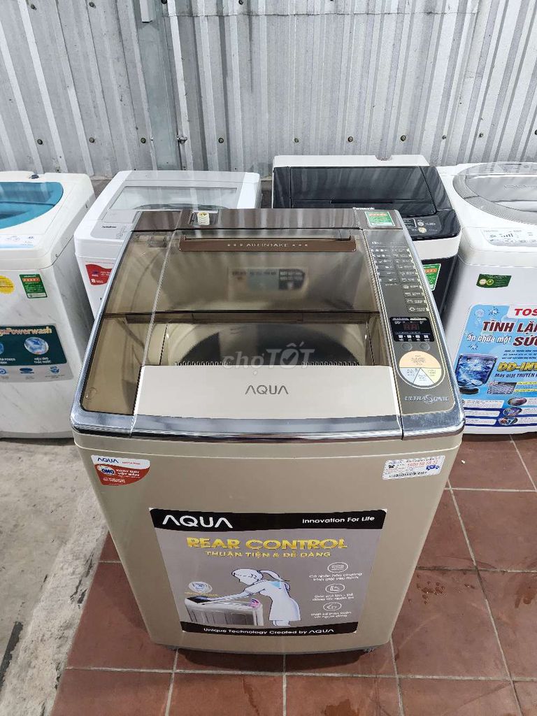 MG Aqua 12.5KG. Máy đẹp, zin, giặt vắt êm ru. Mua bán Máy giặt tại Thành phố Sóc Trăng Sóc Trăng được đăng bởi Điện Lạnh Hoàng Khải hình 2