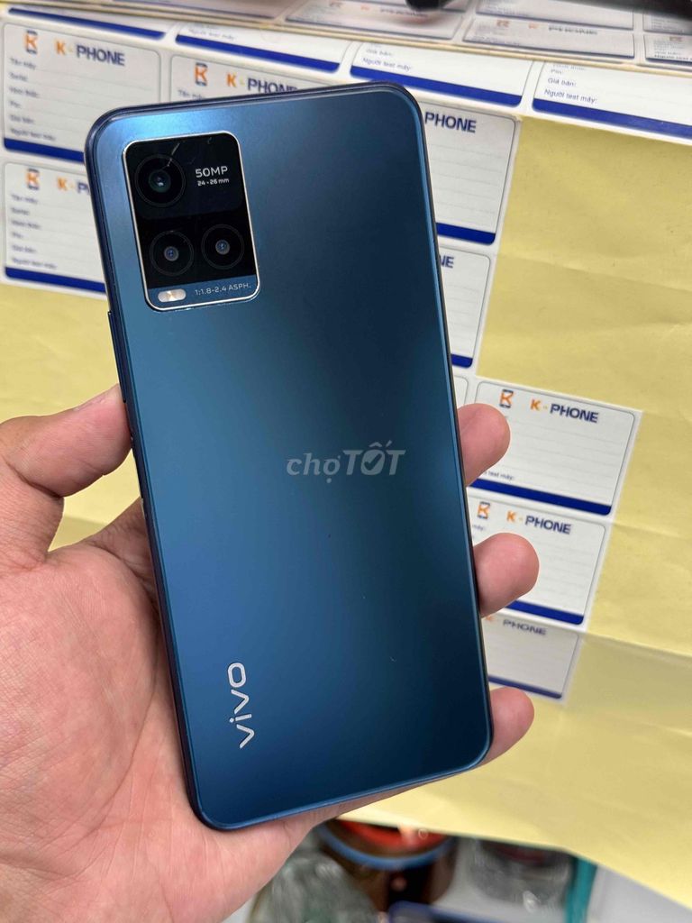 Vivo Y21S Xanh 4GB/128GB. Mua bán Điện thoại tại Thành phố Huế Thừa Thiên Huế được đăng bởi THANH LÝ CẦM ĐỒ 8386 hình 1