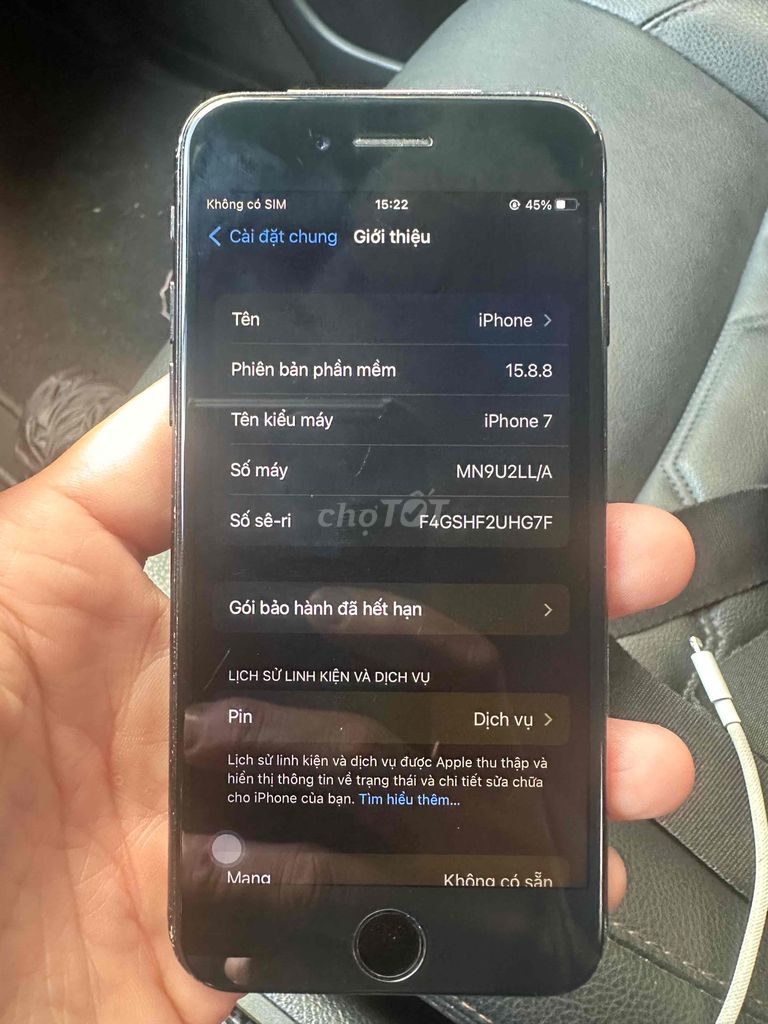 Apple iPhone 7 32GB Đen Like New. Mua bán Điện thoại tại Quận Bình Thạnh Tp Hồ Chí Minh được đăng bởi Phương hình 1