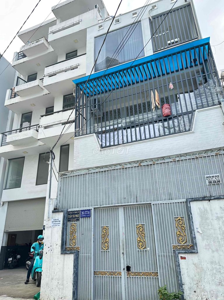 🏡 Nhà CHU VĂN AN - 5PN - HẺM XE TẢI - 60M2 - GẦN CO.OP MART - CÓ SẴN D