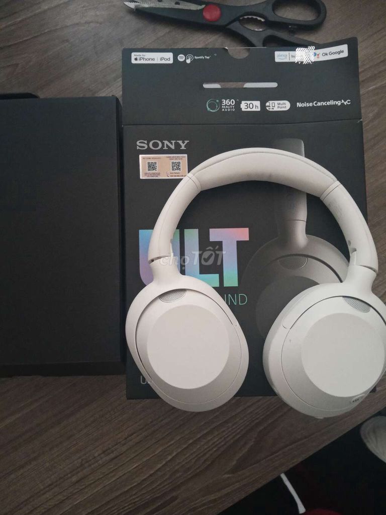 Tai nghe Sony ULT Wear Trắng. Mua bán Tivi, Âm thanh tại Quận 12 Tp Hồ Chí Minh được đăng bởi Trung Đức hình 1
