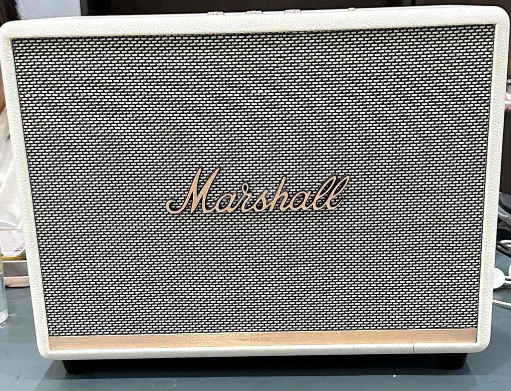 Loa Bluetooth Marshall Woburn 2 Trắng. Mua bán Tivi, Âm thanh tại Quận 5 Tp Hồ Chí Minh được đăng bởi Phan Thế Phong  hình 1