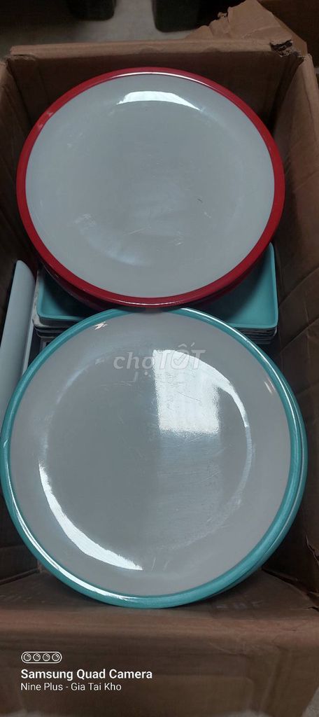 THANH LÝ LÔ CHÉN DĨA NHỰA MELAMINE GIÁ TẬN GỐC