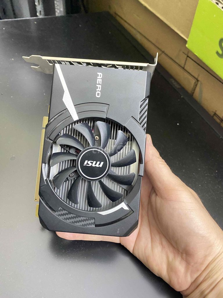 Card đồ họa MSI GT 1030 AERO ITX 2GD4 OC Đen. Mua bán Linh kiện (RAM, Card...) tại Quận Đống Đa Hà Nội được đăng bởi Tra My hình 1
