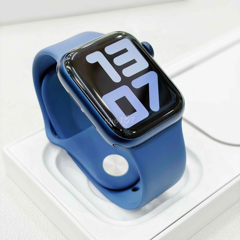Apple Watch Series 6 Xanh 40mm. Mua bán Thiết bị đeo thông minh tại Quận Thanh Khê Đà Nẵng được đăng bởi GẠO STORE ĐIỆN THOẠI TRẢ GÓP GIÁ RẺ ĐÀ NẴNG hình 1