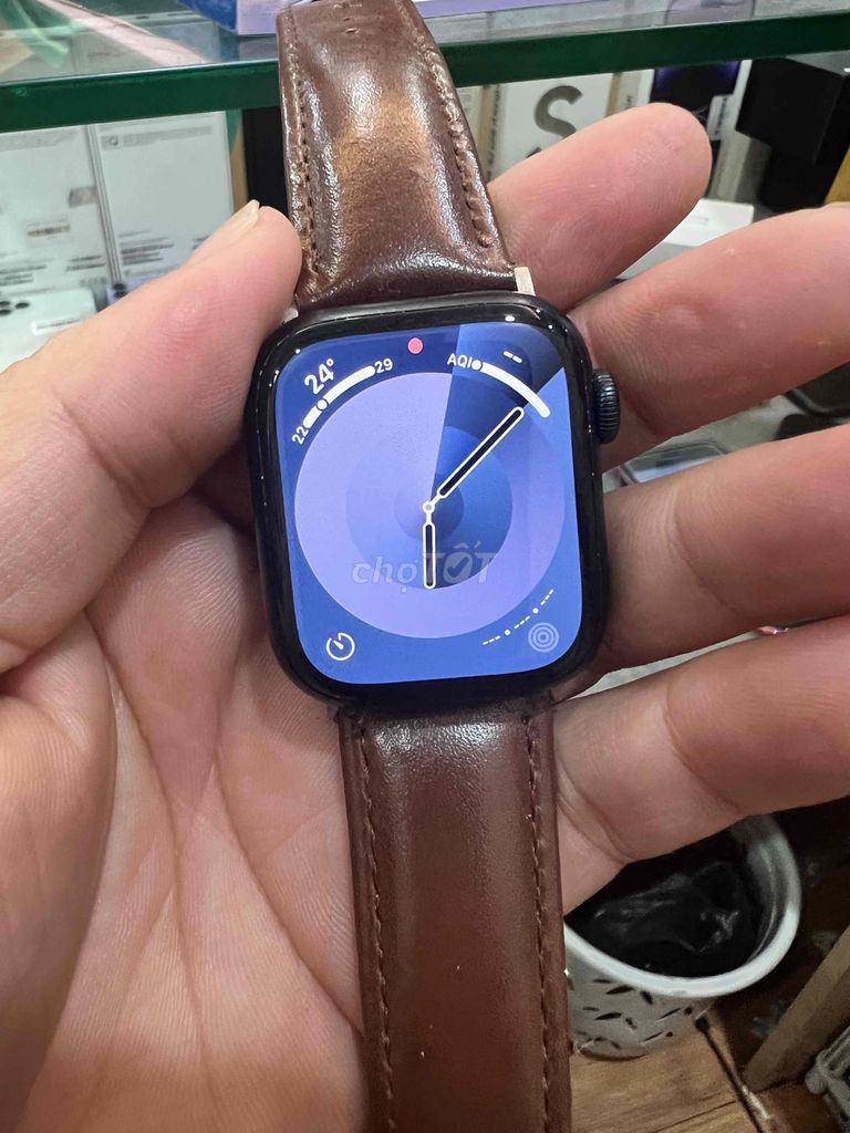 Apple Watch seri 8 41mm đen GPS pin 100%