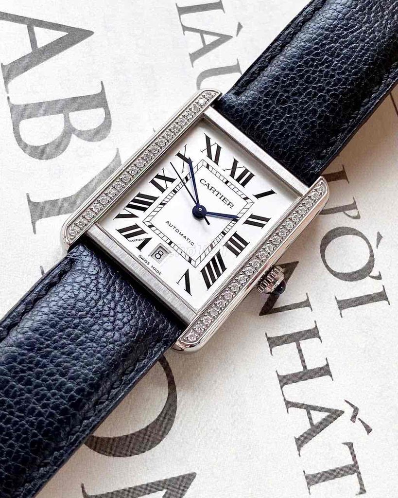 Cartier Tank Solo XL Automatic size 31x41mm. Mua bán Đồng hồ tại Quận Hoàng Mai Hà Nội được đăng bởi Anh Tuấn hình 1