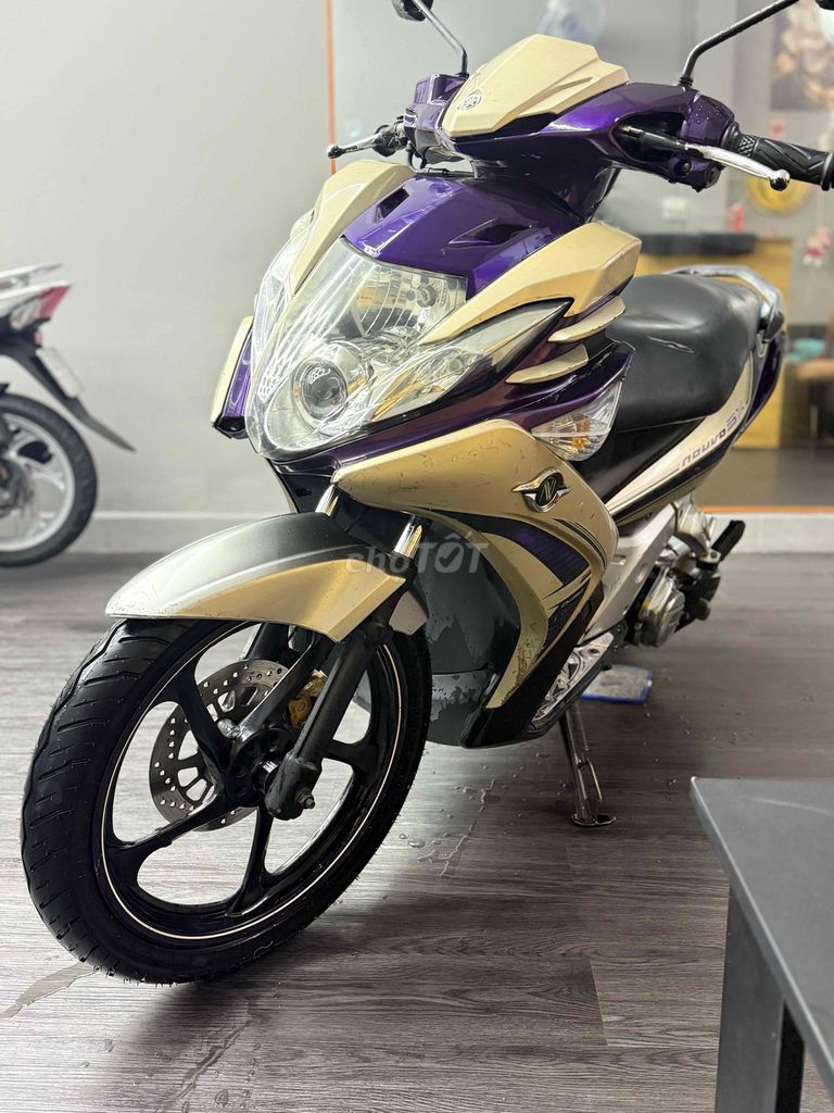 Yamaha Nouvo 5 Fi 2012 фиолетово-серебристый