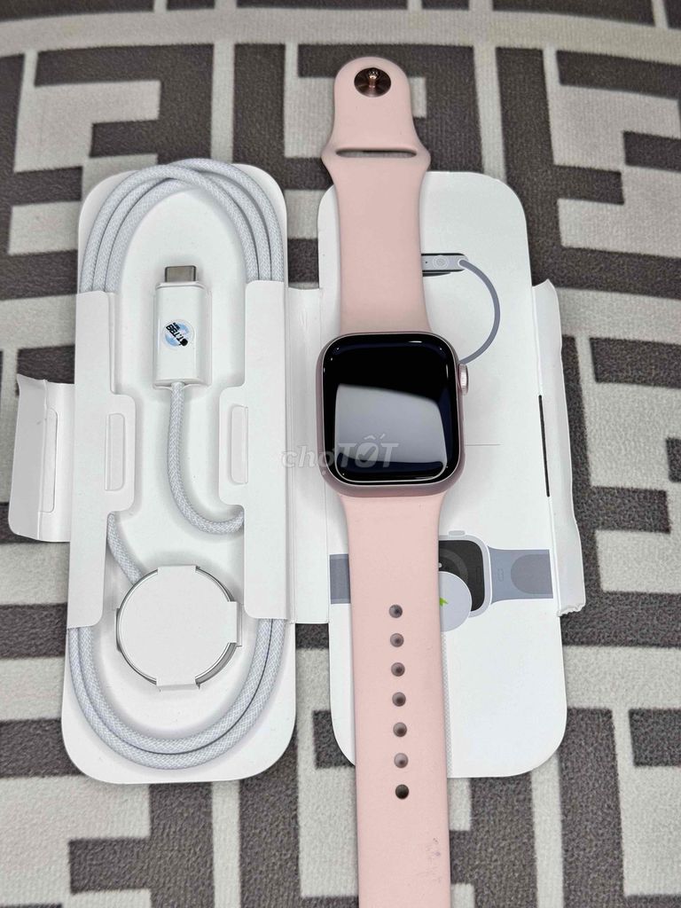 Apple wacth S9/41mm pink Esim lte p100 cbh 2025