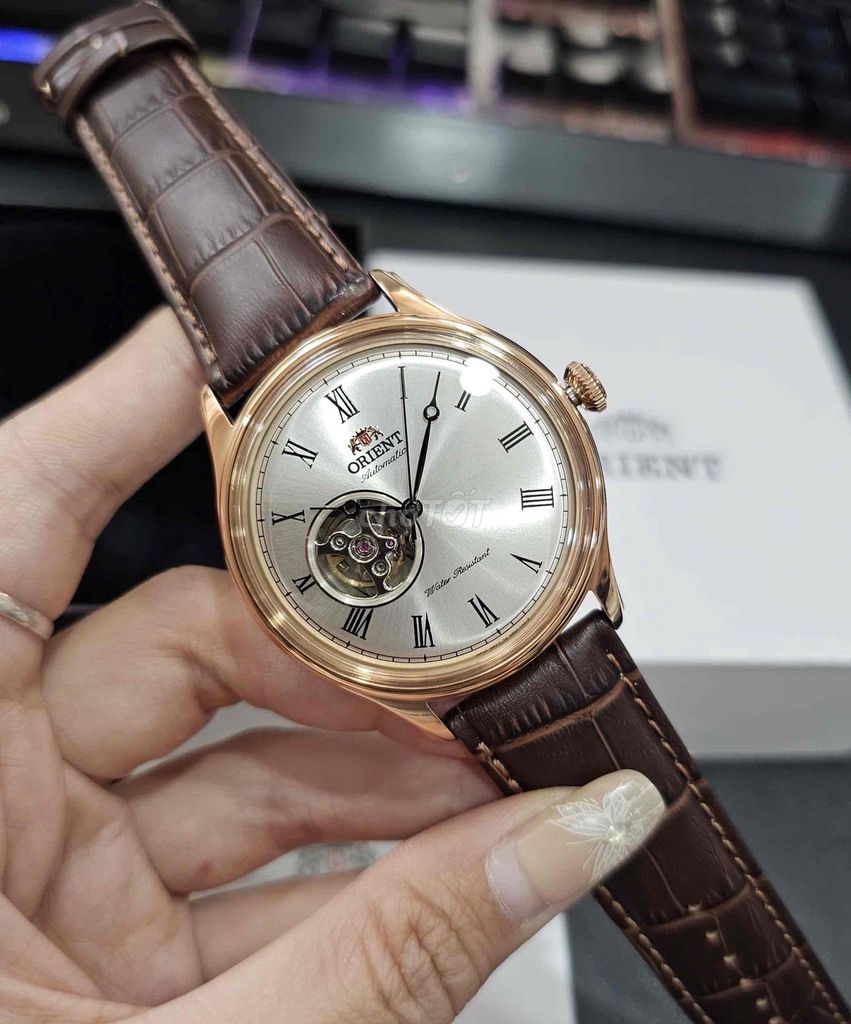 Đồng hồ Orient Open Heart Automatic Kính cong. Mua bán Đồng hồ tại Huyện Nhà Bè Tp Hồ Chí Minh được đăng bởi Duy Anh hình 1