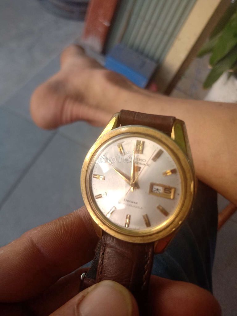 Đồng hồ đeo tay Seiko Automatic Vàng Nam. Mua bán Đồng hồ tại Quận Thốt Nốt Cần Thơ được đăng bởi homicook hình 1