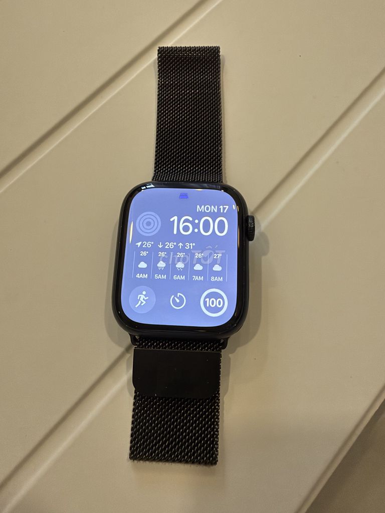 Apple Watch Series 8 GPS Đen 32GB 84%. Mua bán Thiết bị đeo thông minh tại Quận 1 Tp Hồ Chí Minh được đăng bởi Vi hình 1