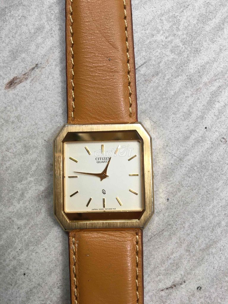 Đồng hồ Citizen Quartz bọc vàng. Mua bán Đồng hồ tại Quận 6 Tp Hồ Chí Minh được đăng bởi đạt  hình 1