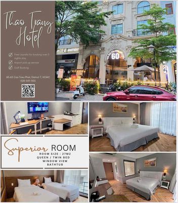 Khách sạn sầm uất Phú Mỹ Hưng/ Hotel for rent in PMH