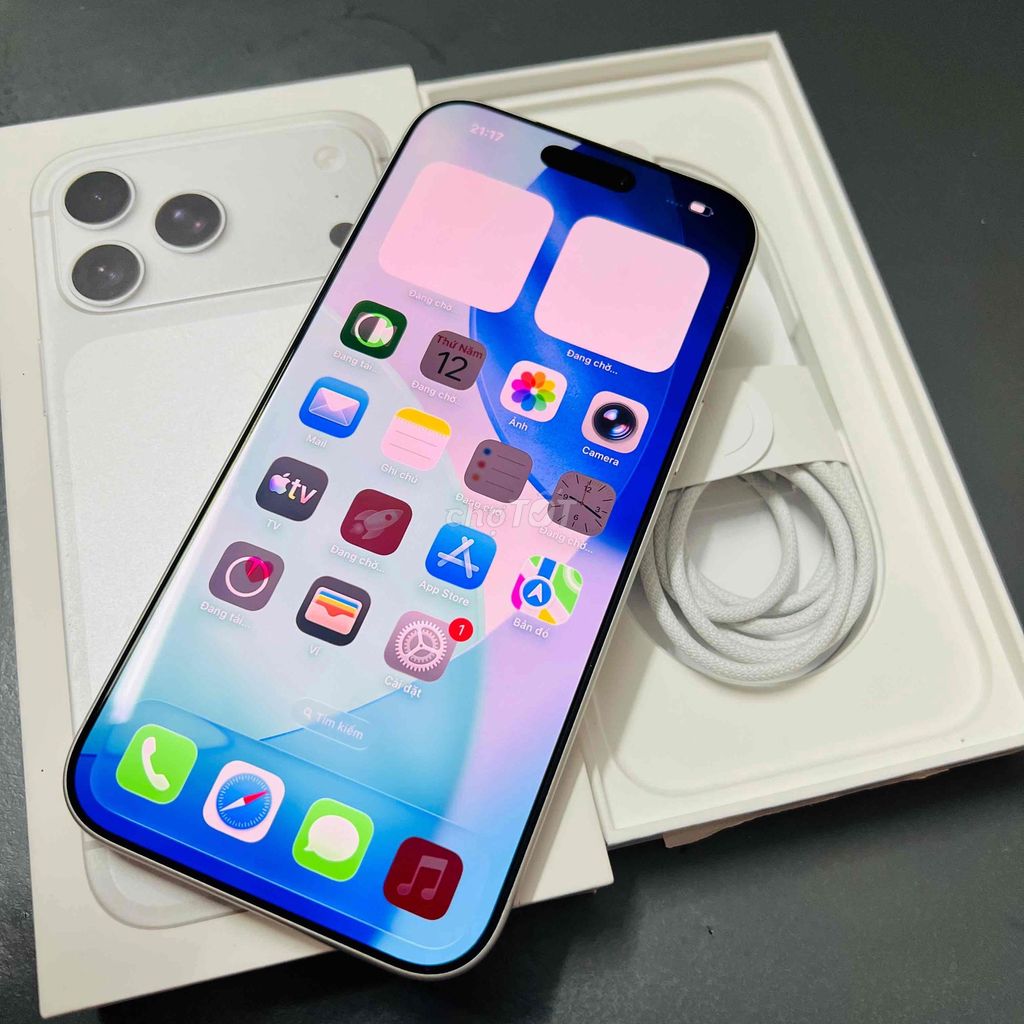 🆘17 PM 256Gb Bạc như mới sạc 6 lần bh gần 1 năm. Mua bán Điện thoại tại Quận Ninh Kiều Cần Thơ được đăng bởi Trường Mobile hình 1